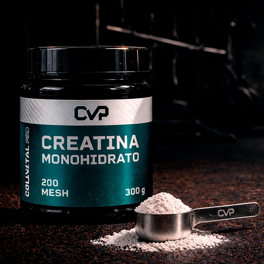 Creatina Monohidrato 500 g | 3.000 mg por Toma | 166 Dosis | CollVital Pro