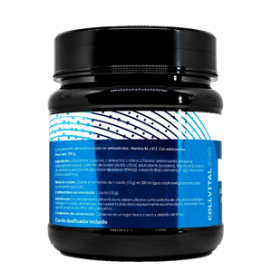 BCAA 2:1:1 CollVital Pro – etiqueta con ingredientes y modo de empleo