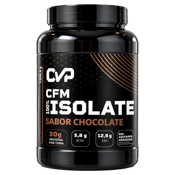 CFM Isolate sabor chocolate CollVital Pro – bote, vista frontal
