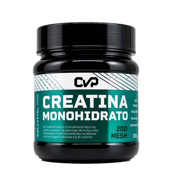 Creatina Monohidrato CollVital Pro – bote, vista frontal