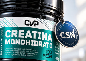 Creatina Monohidrato CollVital Pro con el sello de certificación CSN