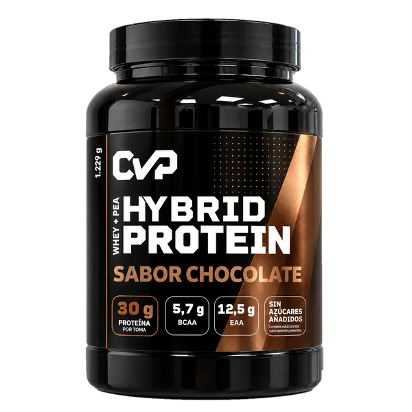 Hybrid Protein sabor chocolate CollVital Pro – bote, vista frontal
