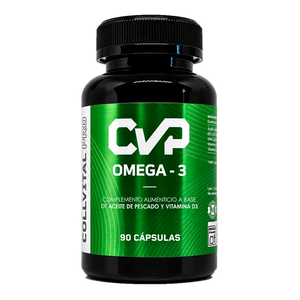 Omega-3 + Vitamina D3 CollVital Pro – bote, vista frontal