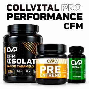 Pack Performance CollVital Pro: CFM Isolate, Pre-Entreno y Omega-3