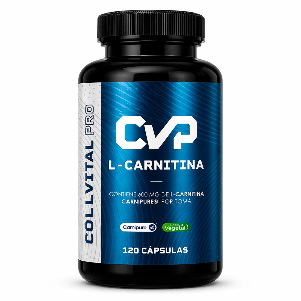 L-Carnitina Carnipure® 600 mg | 120 Cápsulas | CollVitalPro