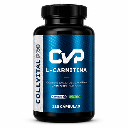 L-Carnitina Carnipure® 600 mg | 120 Cápsulas | CollVitalPro