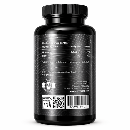 Magnesio Plus | 120 Cápsulas | CollVitalPro
