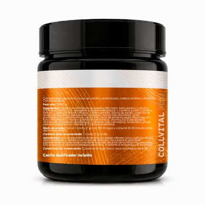 Pre Entreno CollVitalPro | Energía, Fuerza y Enfoque | 30 Servicios