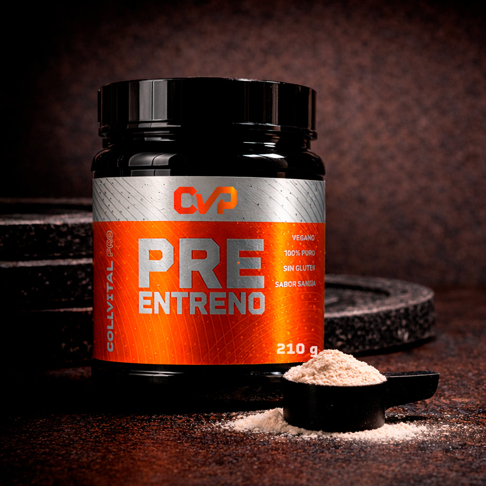 Pre Entreno CollVitalPro | Energía, Fuerza y Enfoque | 30 Servicios
