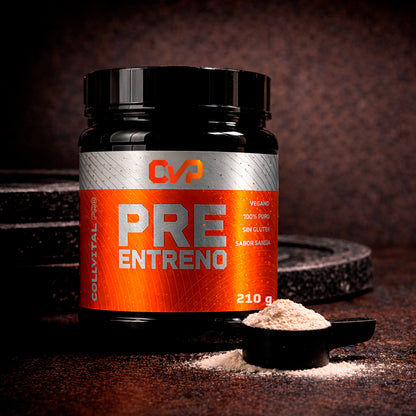 Pre Entreno CollVitalPro | Energía, Fuerza y Enfoque | 30 Servicios